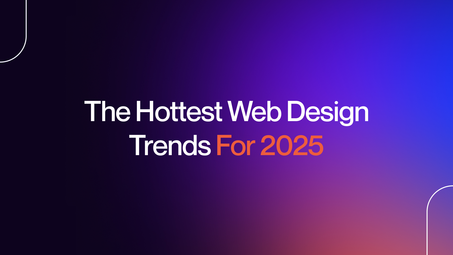 Website Design Trends 2025